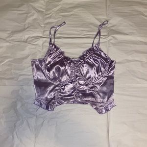 Silk Purple Tank Top
